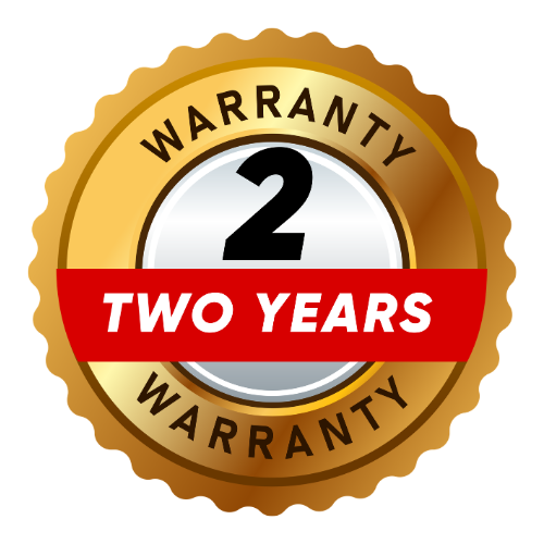 2 Year Warranty